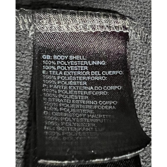 North Face Black Gray Full Zip Jacket - Picture 7 of 7